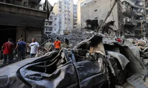 Trung tâm Beirut 'như động đất' khi Israel tập kích