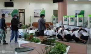 Hơn trăm cảnh sát diễn tập bắt băng cướp ngân hàng ở Phan Thiết